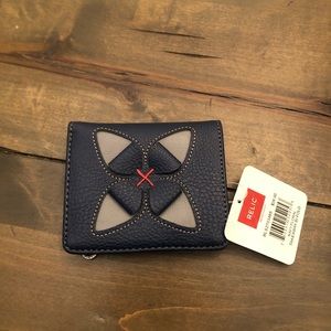 Relic Navy Floral “Takeaway” Wallet